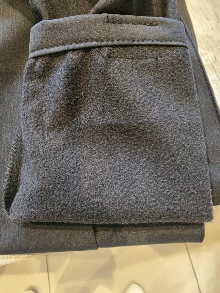 Monel Outdoor Siyah Termo Likra (İçi Polarlı) Kışlık Siyah Su iticili Ripstop Taktik Pantolon