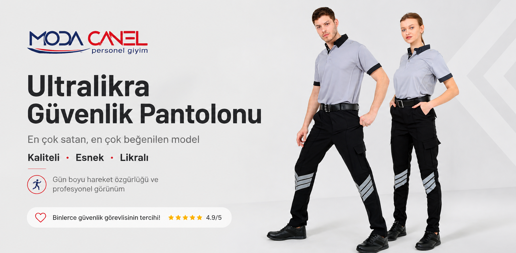 Yeni tip ultralikra güvenlik bayan pantolon ripstop