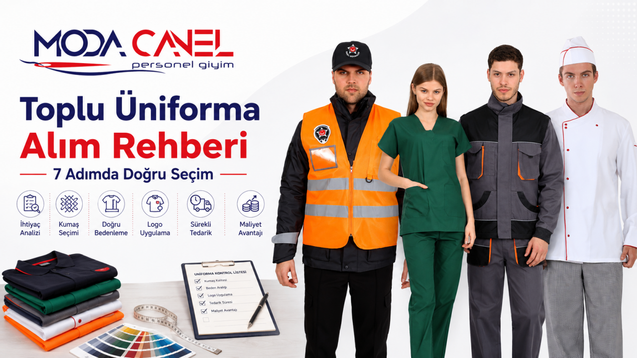 Kurumlar İçin Toplu Üniforma Alım Rehberi: 7 Adımda Doğru Tedarik