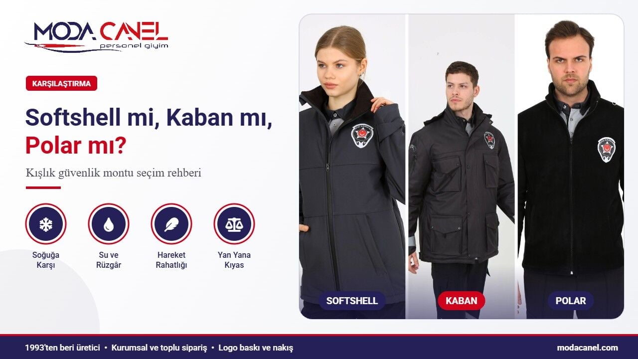 Softshell Mont mu, Kaban mı, Polar mı? Kışlık Güvenlik Montu Seçim Rehberi