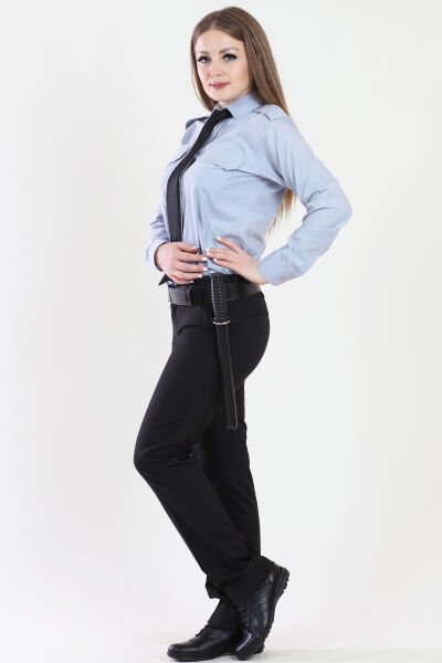 Bayan Siyah Güvenlik Pantolon