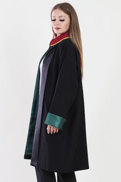 Klasik Avukat Cübbesi Siyah - XL