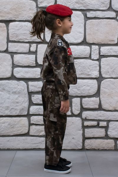 Çocuk Polis Özel Hareket Kıyafeti