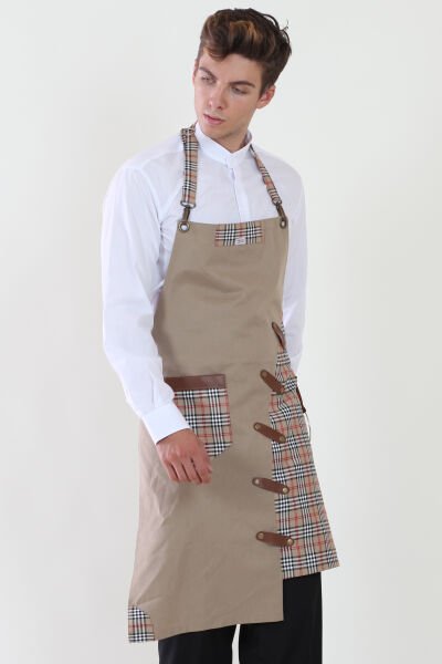 Boyundan Bağlamalı Barista-Cafe-Kuaför Önlük