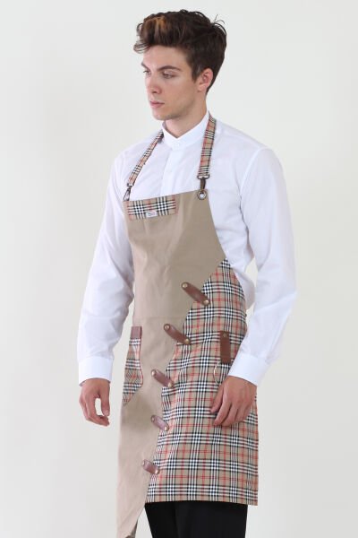 Boyundan Bağlamalı Barista-Cafe-Kuaför Önlük