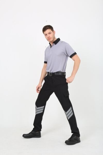 Yeni Tip Ultralikra Güvenlik Erkek Pantolon Ripstop 46 - Siyah