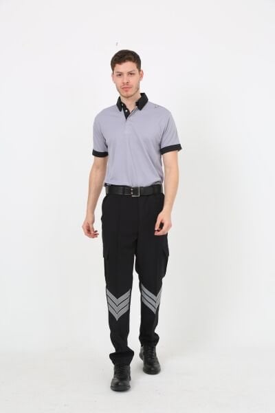 Yeni Tip Ultralikra Güvenlik Erkek Pantolon Ripstop 52 - Siyah