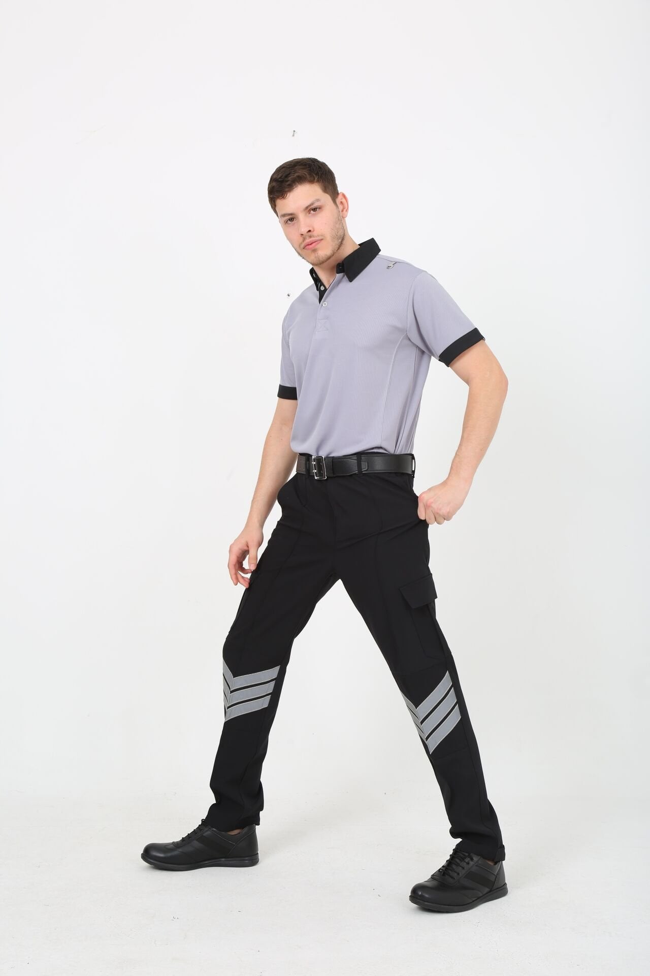 Yeni Tip Ultralikra Güvenlik Erkek Pantolon Ripstop 58 - Siyah