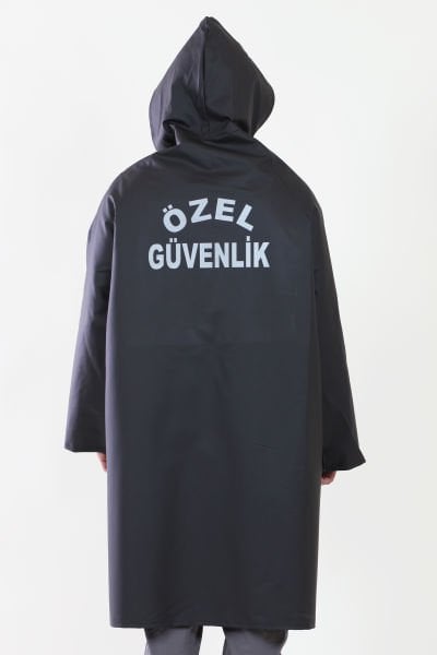Uzun Güvenlik Yağmurluğu – Su Geçirmez