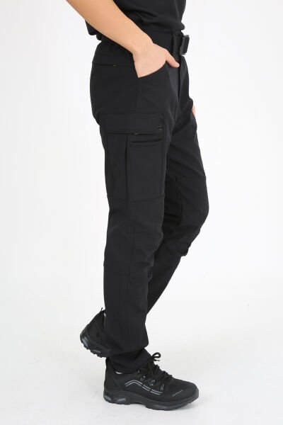 Monel Outdoor Siyah Ultra Likralı Siyah Su iticili Ripstop Taktik Pantolon Siyah - 50
