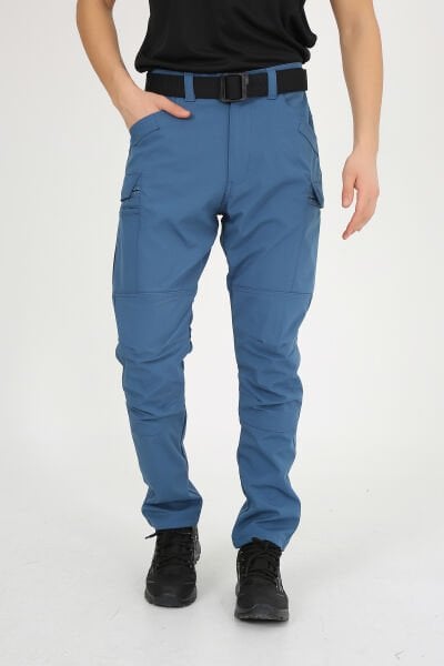 Monel Outdoor  Turkuaz Mavi Ultra Likralı  Su iticili Ripstop Taktik Pantolon