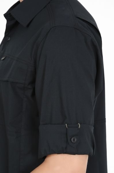 Monel Outdoor Siyah Tactical Gömlek Taktik Giyim Ripstop Gömlek