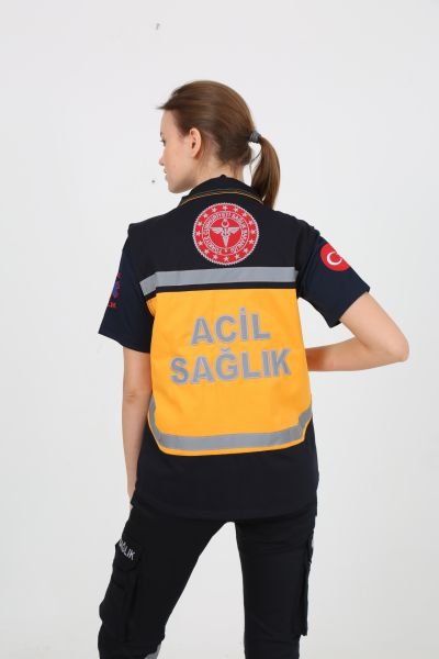 Yeni 112 Yazlık Yelek S - Laicvert SARI