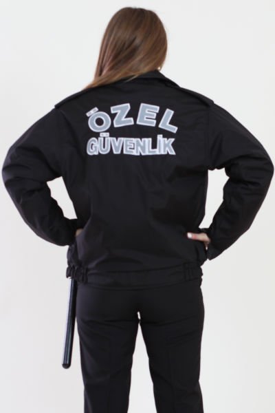 Bayan Siyah Güvenlik Mont XS - Siyah