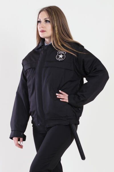 Bayan Siyah Güvenlik Mont L - Siyah