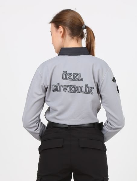 Bayan Özel Güvenlik Sweatshirt – Yeni Kamu Personel Tipi, Kışlık