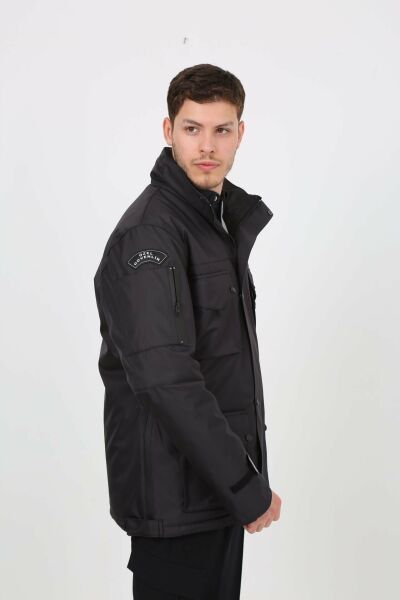 Yeni Kamu Personel Özel Güvenlik Tek Kaban (İçi Kapitoneli) Füme - M