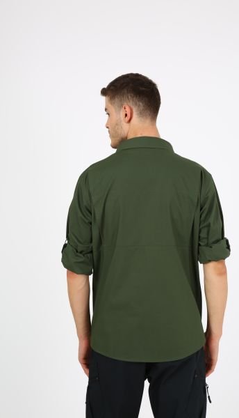 Monel Outdoor Yeşil Tactical Gömlek Taktik Giyim Ripstop Gömlek S - Yeşil