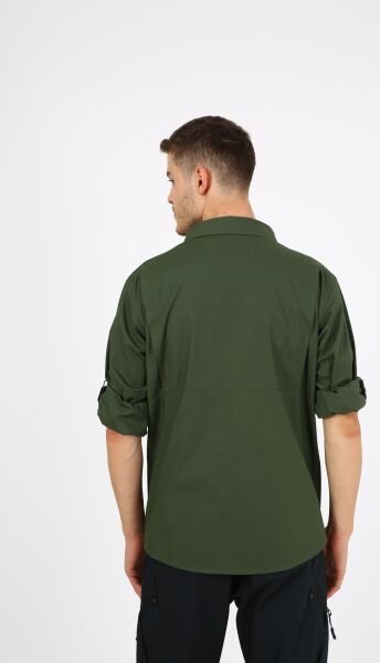 Monel Outdoor Yeşil Tactical Gömlek Taktik Giyim Ripstop Gömlek XXL - Yeşil