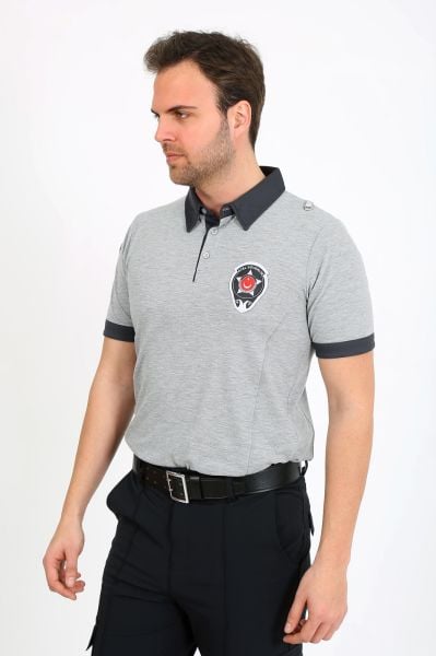 Yeni Kamu Personel Unisex Kalıp  Özel Güvenlik Yazlık  Pamuklu Tshirt