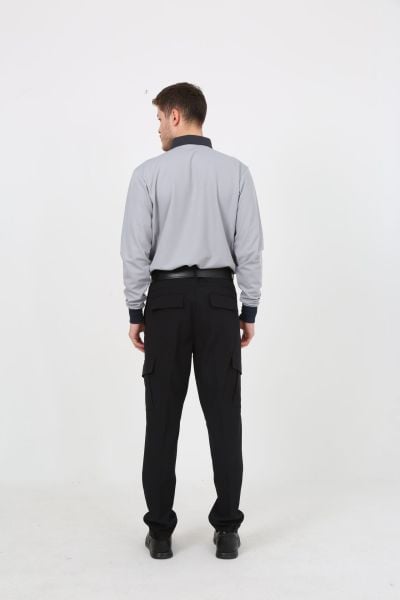 Yeni Tip Yazlık Cool Likra  Güvenlik Erkek Pantolon (Cool Likra-Yazlık) 46 - Siyah