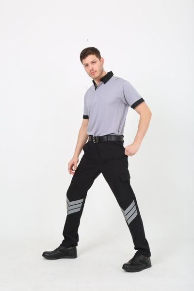 Yeni Tip Yazlık Cool Likra  Güvenlik Erkek Pantolon (Cool Likra-Yazlık) 50 - Siyah