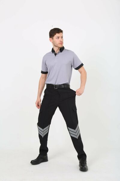 Yeni Tip Yazlık Cool Likra  Güvenlik Erkek Pantolon (Cool Likra-Yazlık) 38 - Siyah