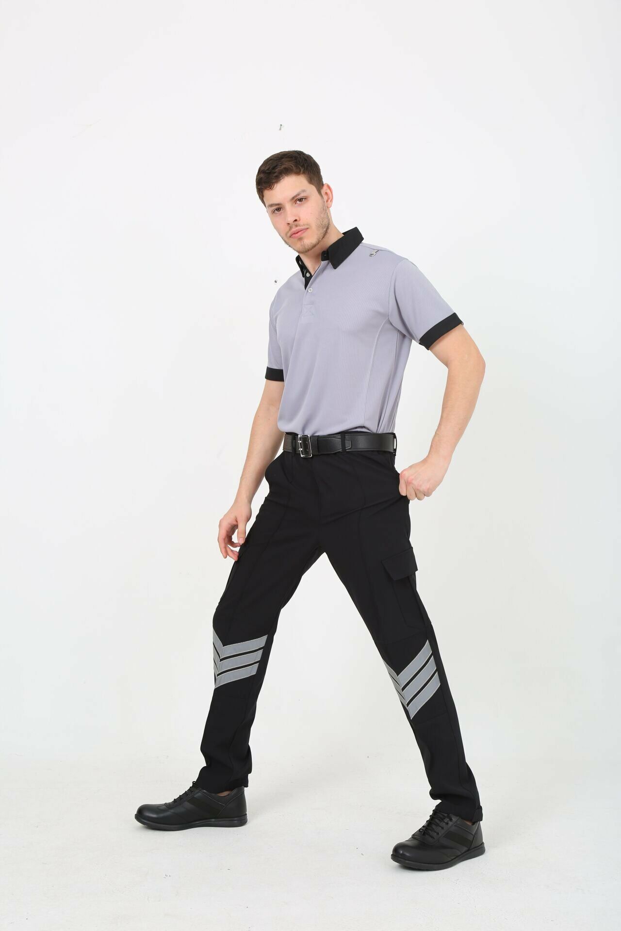 Yeni Tip Yazlık Cool Likra  Güvenlik Erkek Pantolon (Cool Likra-Yazlık) 42 - Siyah