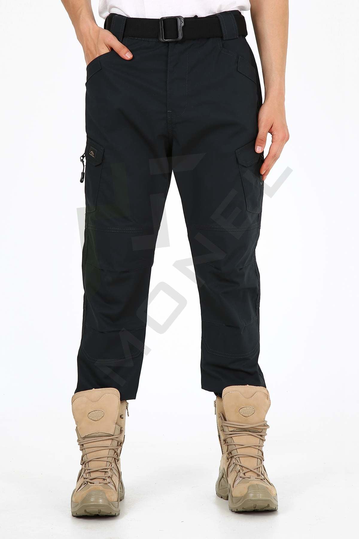 Monel Outdoor Siyah Taktical Pantolon Taktik Giyim Pantolon 44 - Siyah