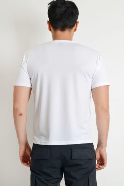 Monel Dry Touch Sporcu Outdoor Beyaz Tshirt S - Beyaz