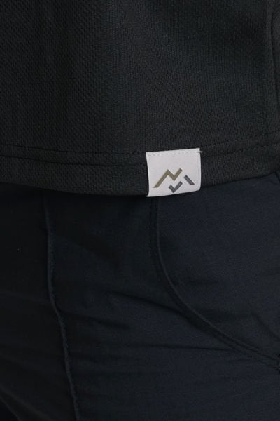 Monel Dry Touch Sporcu Outdoor Siyah Tshirt S - Siyah