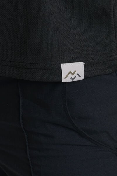 Monel Dry Touch Sporcu Outdoor Siyah Tshirt 2XL - Siyah