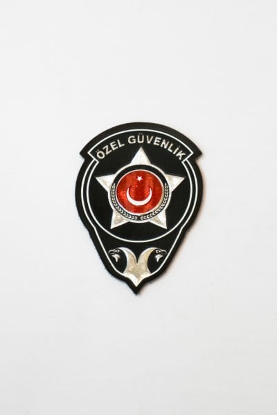 3D Yeni Kamu Özel Güvenlik Göğüs Arması