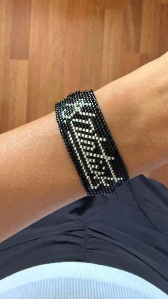 LAPIS Miyuki Boncuk El Yapımı ATATÜRK İmza Bileklik