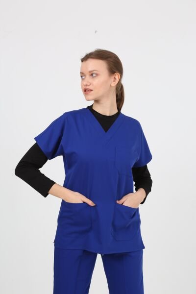 Crop Likralı  Bluz Siyah Crop İçlik